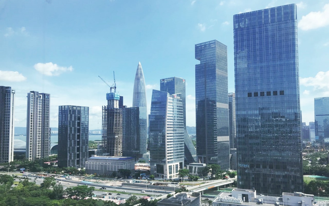 深圳市软件产业基地环境图